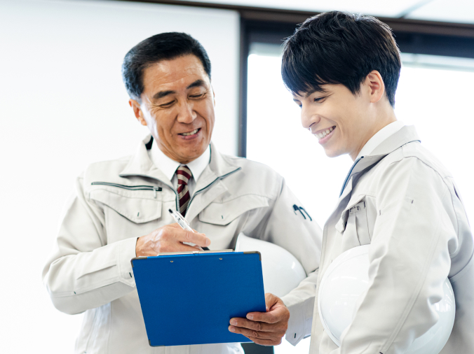 未経験から一人前になるまでしっかり指導します