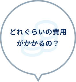 どれぐらいの費用がかかるの？